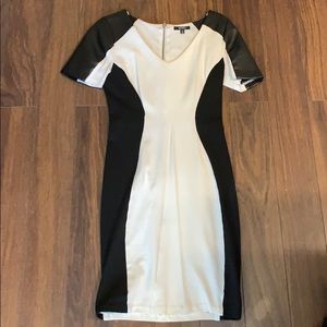 XOXO form fitting dress.